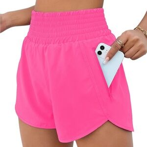 Women's Athletic Shorts in Pink
